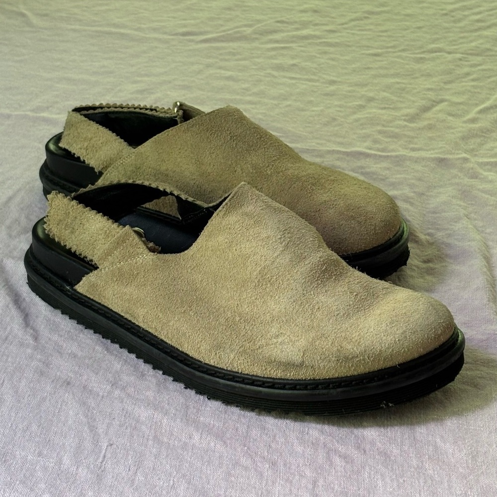 Torre Taupe Clog Suede W41